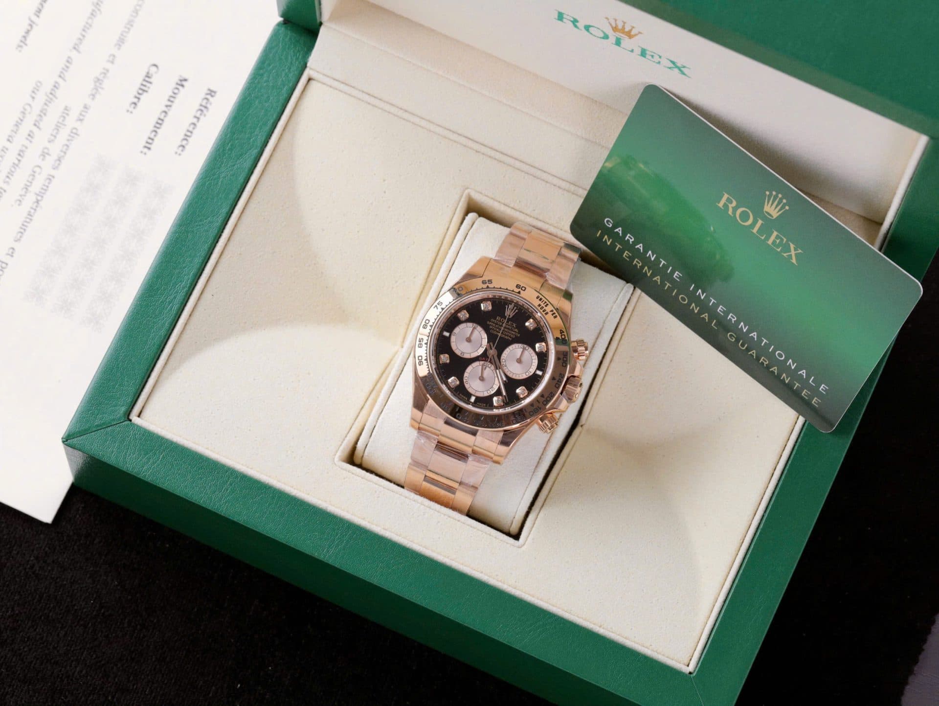 Dong-Ho-Rolex-Daytona-126505-Replica-11-Ma-Vang-Hong-Mat-Den-40mm-1-1