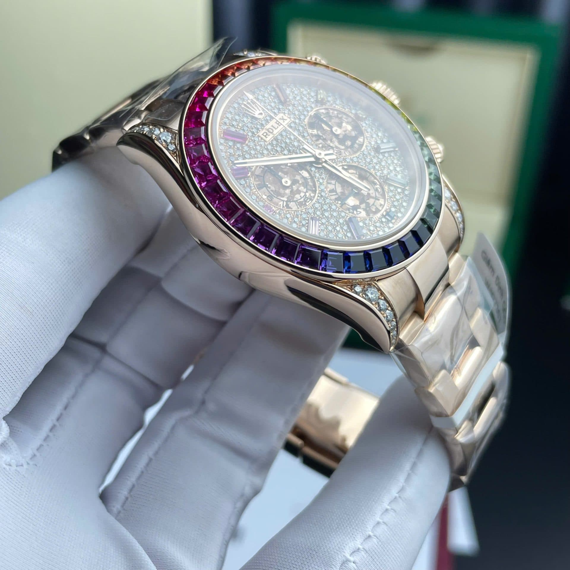 Dong-Ho-Rolex-Daytona-Rainbow-116595-Che-Tac-Boc-Vang-That-Ruby-Kim-Cuong-Moissanite-40mm-6-1