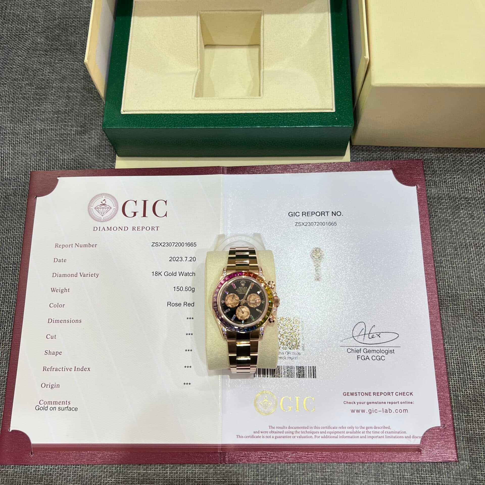 Dong-Ho-Rolex-Daytona-Rainbow-Boc-Vang-Do-Kim-Cuong-Moissanite-TW-40mm-2-1