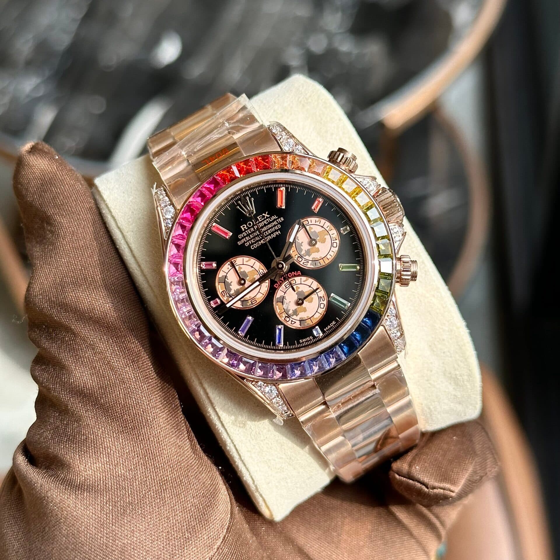 Dong-Ho-Rolex-Daytona-Rainbow-Nha-May-TW-Rep-11-40mm-8-scaled-1