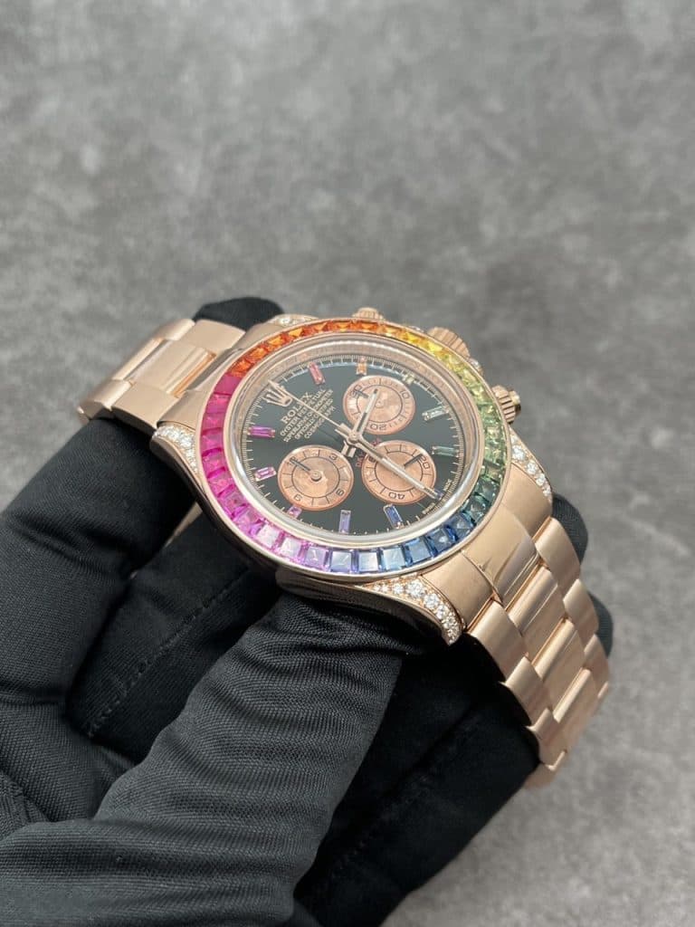 Dong-Ho-Rolex-Daytona-Rainbow-Vang-Khoi-Kim-Cuong-Da-Quy-Tu-Nhien-40mm-1-1