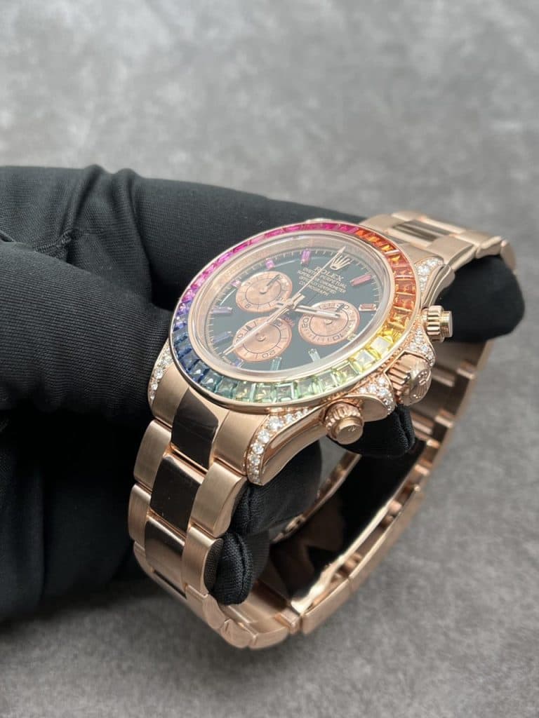 Dong-Ho-Rolex-Daytona-Rainbow-Vang-Khoi-Kim-Cuong-Da-Quy-Tu-Nhien-40mm-10-1