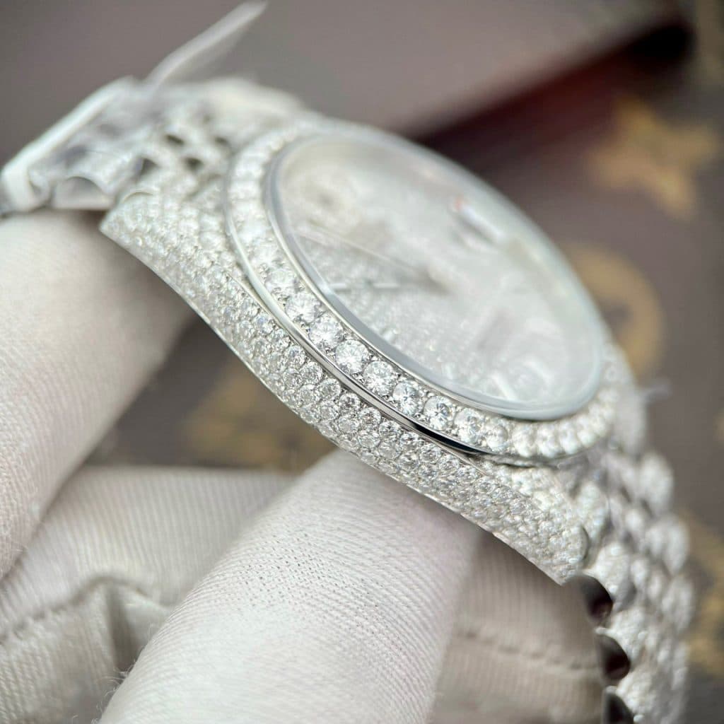 Dong-Ho-Rolex-Dinh-Full-Kim-Cuong-Moissanite-DateJust-Replica-4-1