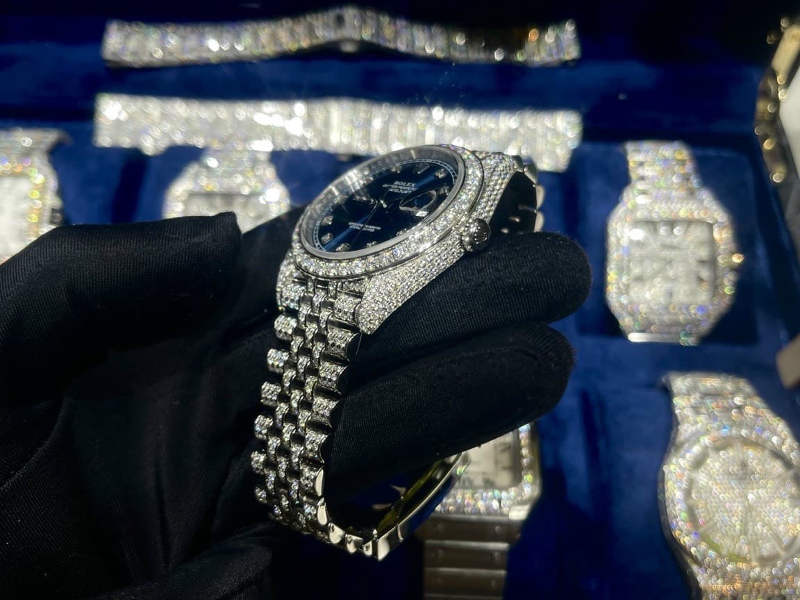 Dong-Ho-Rolex-Do-Kim-Cuong-Moissanite-DateJust-Mat-Xanh-Blue-41mm-5-1