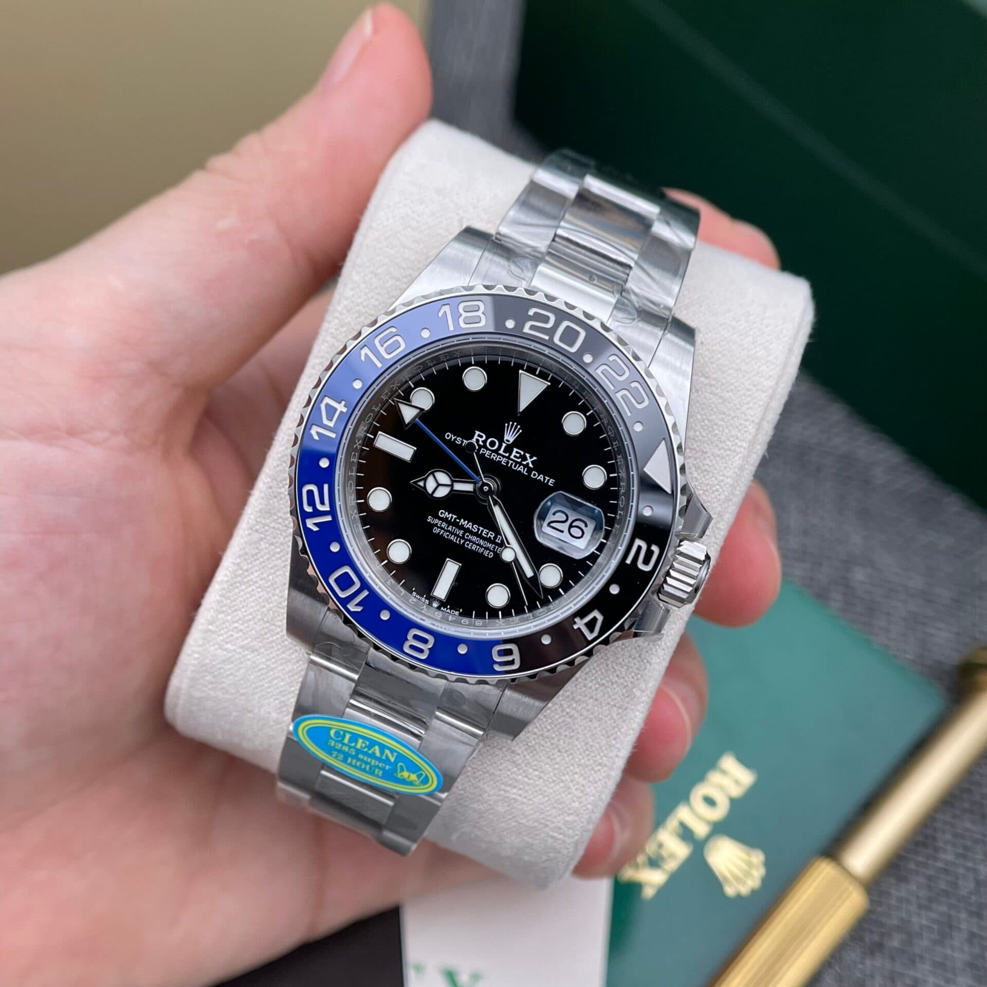 Dong-Ho-Rolex-GMT-Master-II-116710BLNR-Replica-11-Batman-40mm-4-1