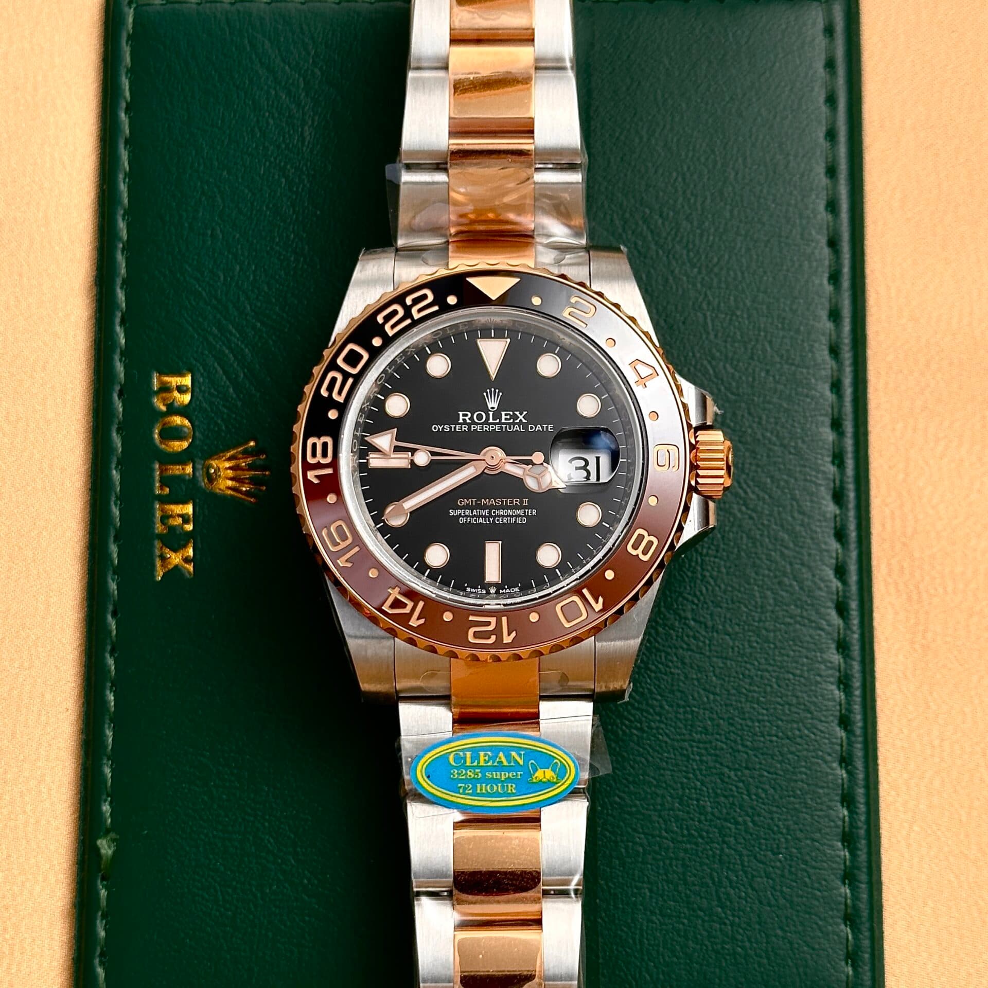 Dong-Ho-Rolex-GMT-Master-II-126711CHNR-Root-Beer-Replica-Clean-Factory-40mm-4-1
