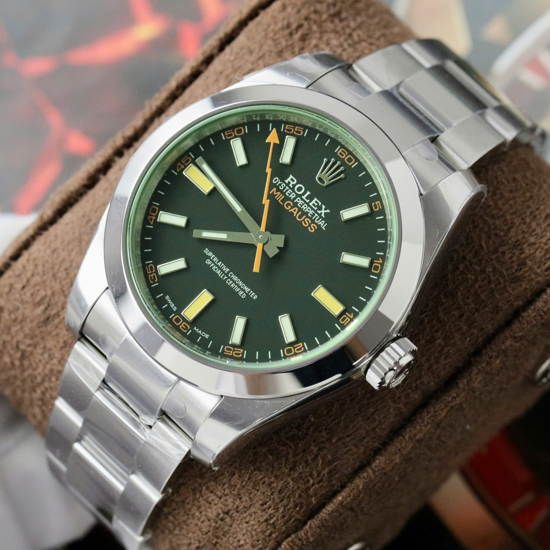 Dong-Ho-Rolex-Milgauss-116400GV-Replica-11-Cao-Cap-Day-Oyster-Nha-May-VS-40mm-3-1