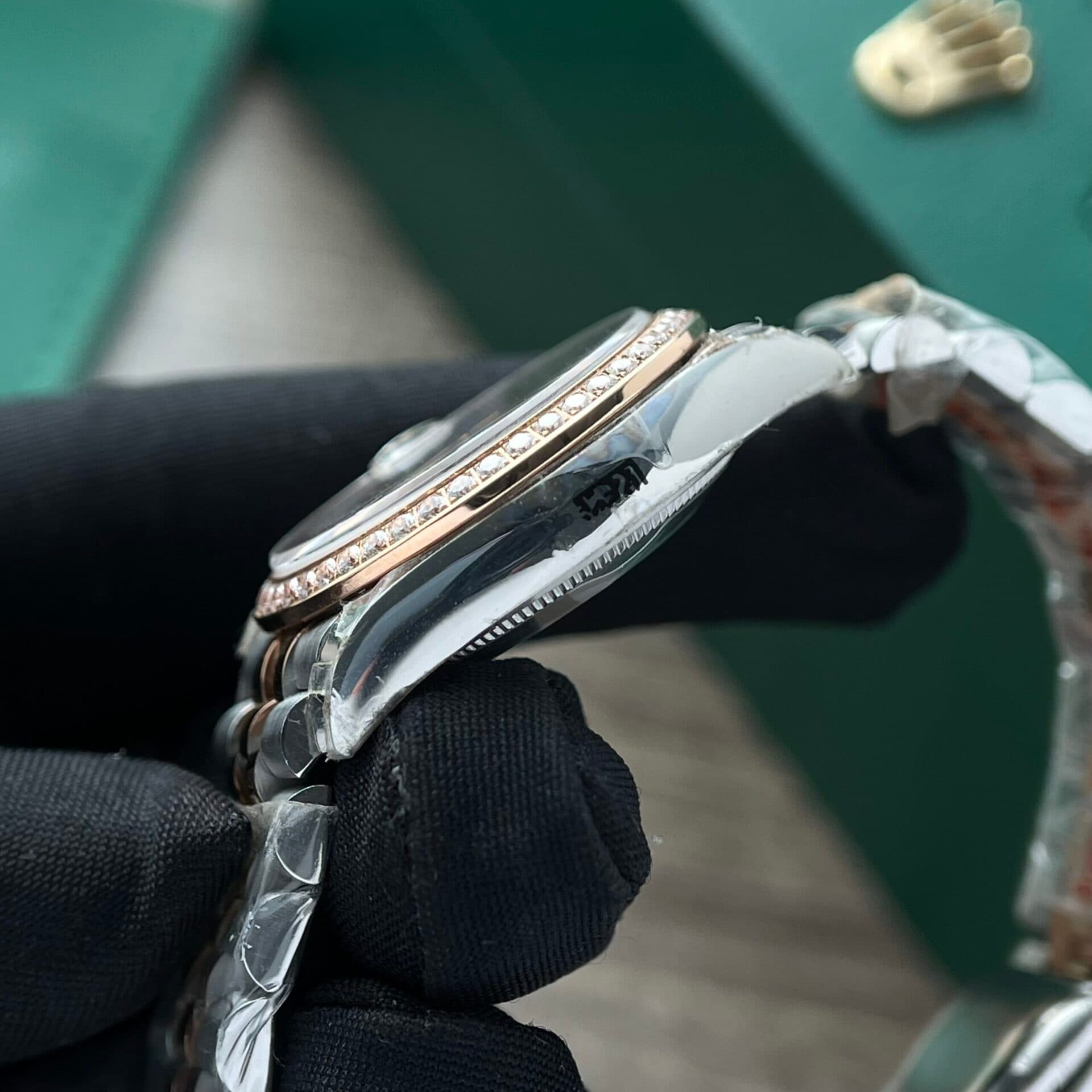 Dong-Ho-Rolex-Nu-Datejust-Replica-11-Dinh-Da-Mat-Xam-31mm-2-scaled-2