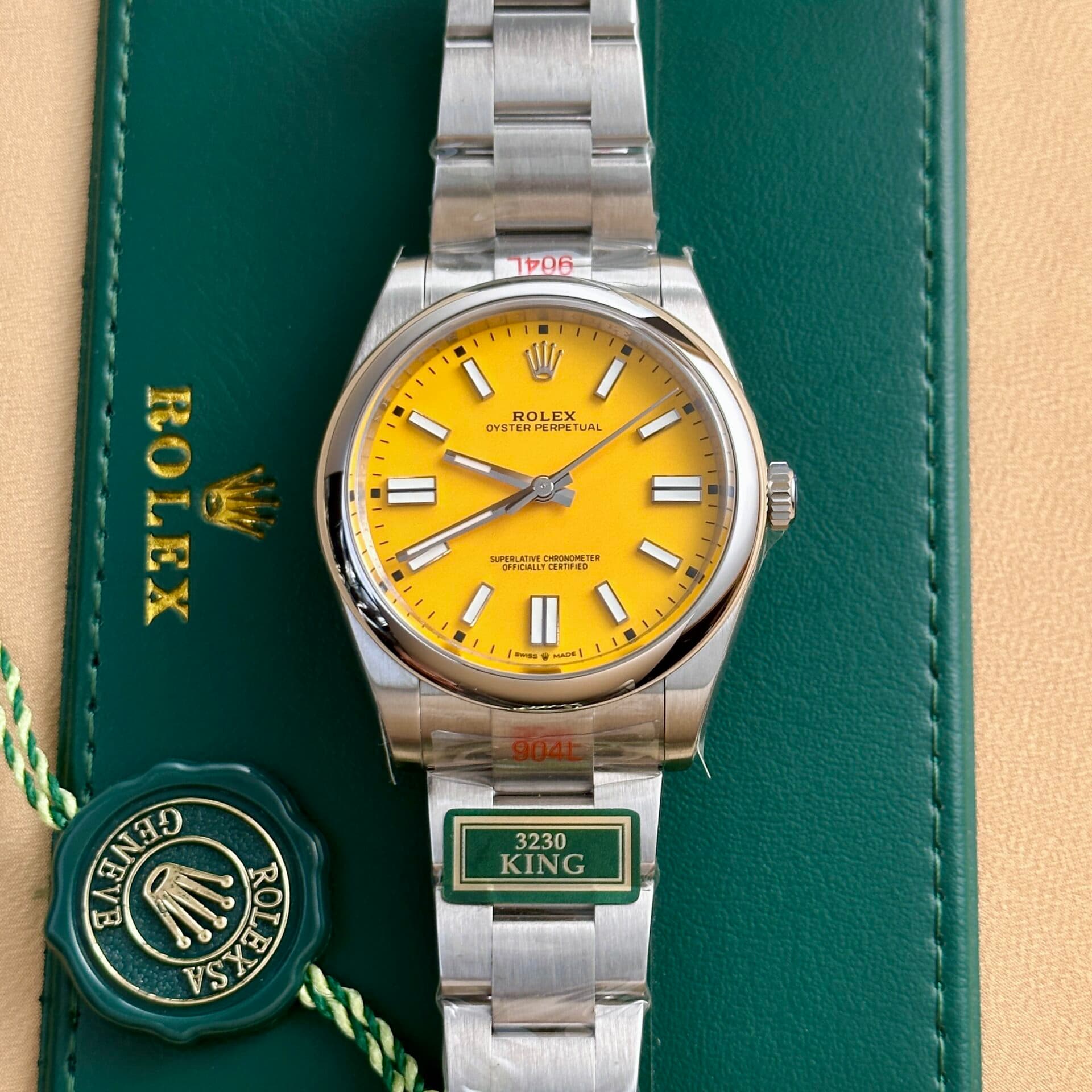 Dong-Ho-Rolex-Oyster-Perpetual-124300-Mat-Vang-Replica-King-Factory-41mm-2-1