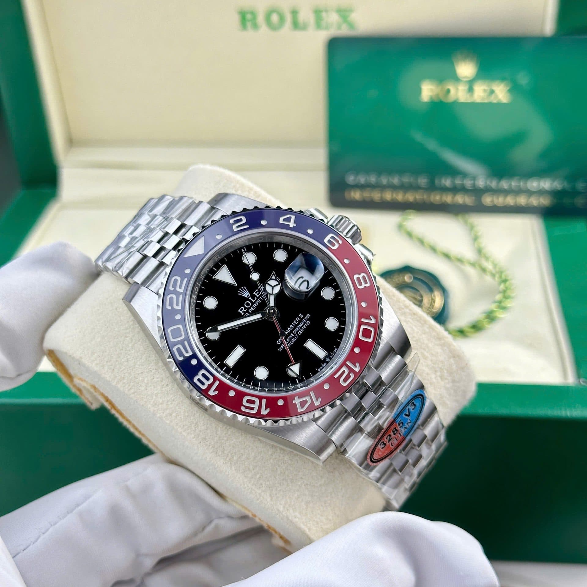 Dong-Ho-Rolex-Pepsi-GMT-Master-II-126710blro-Clean-Factory-V3-40mm-7-1