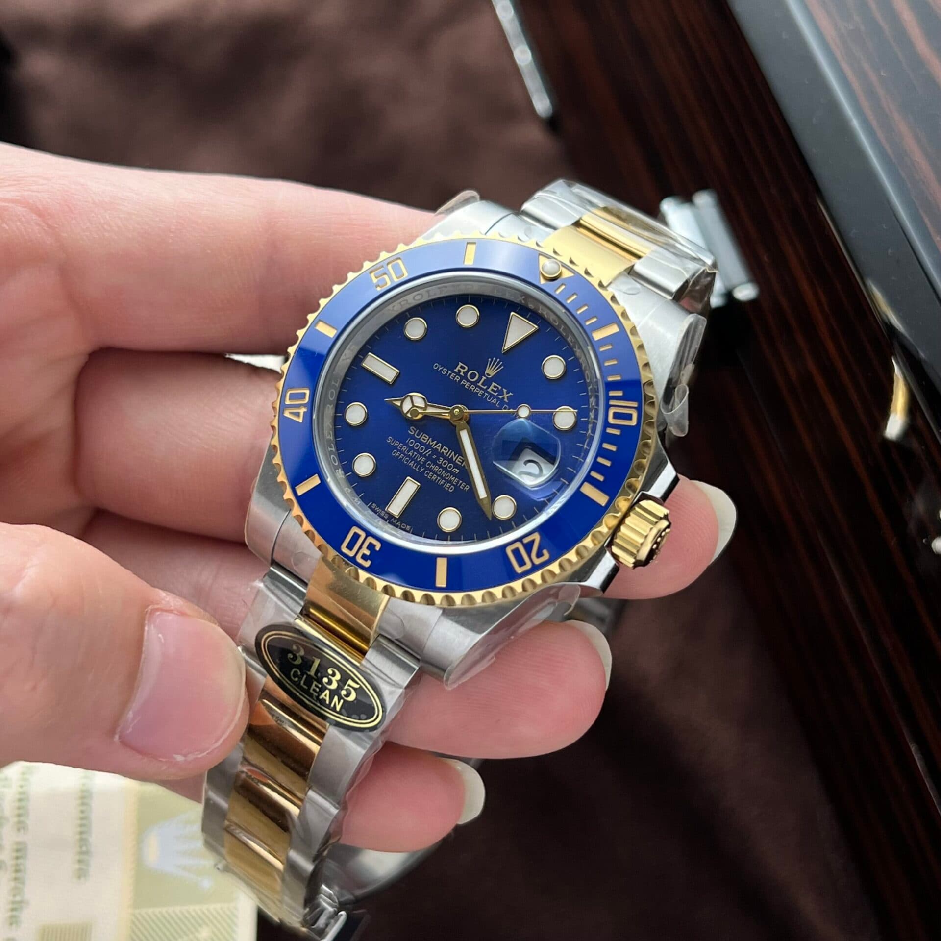 Dong-Ho-Rolex-Submariner-126613LB-Rep-11-Mat-So-Xanh-Duong-Clean-41mm-2-scaled-1