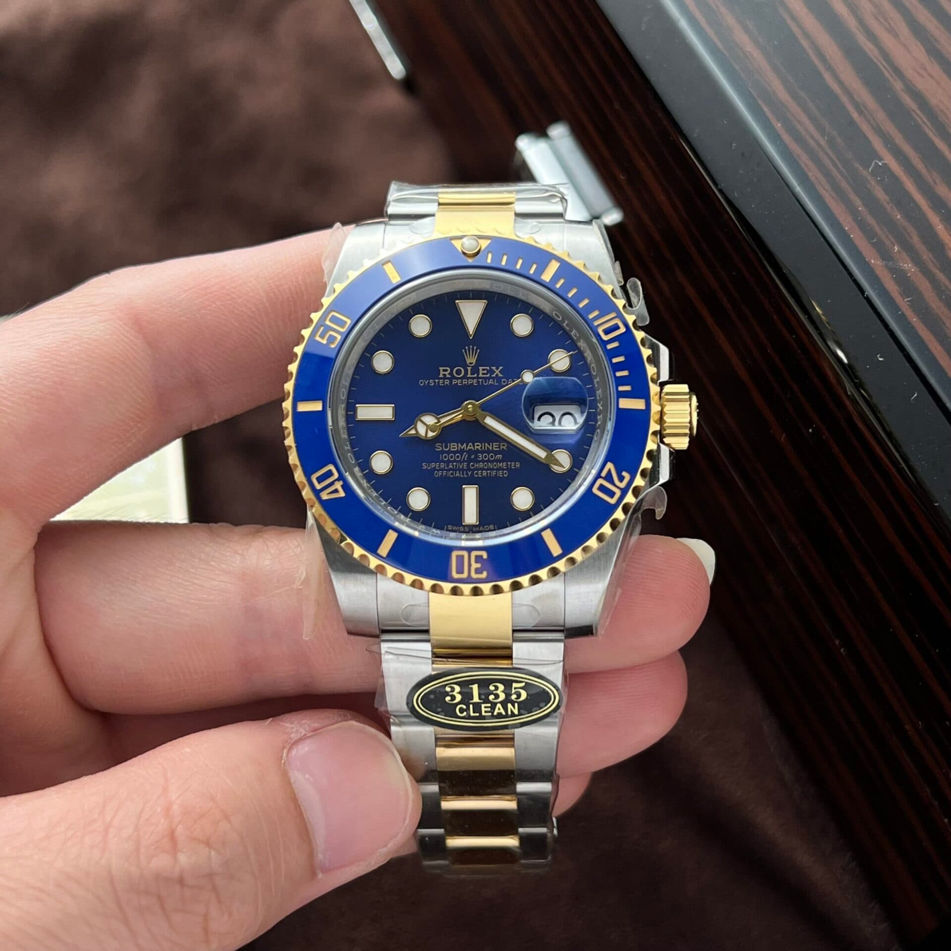 Dong-Ho-Rolex-Submariner-126613LB-Rep-11-Mat-So-Xanh-Duong-Clean-41mm-4-scaled-1