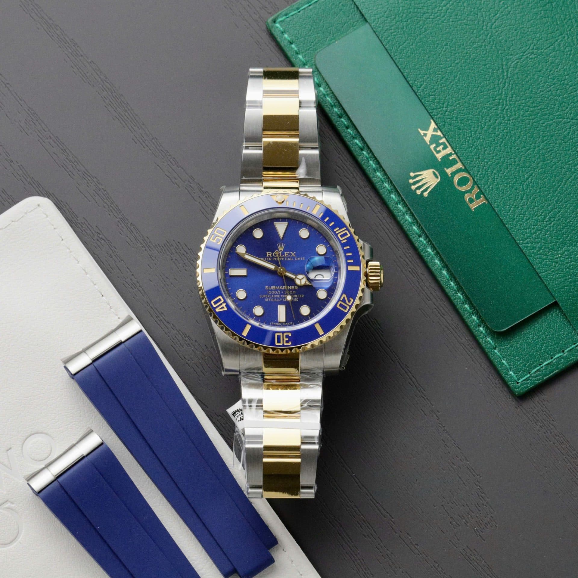 Dong-Ho-Rolex-Submariner-Mat-Xanh-Blue-Che-Tac-Boc-Vang-That-40mm-2-1
