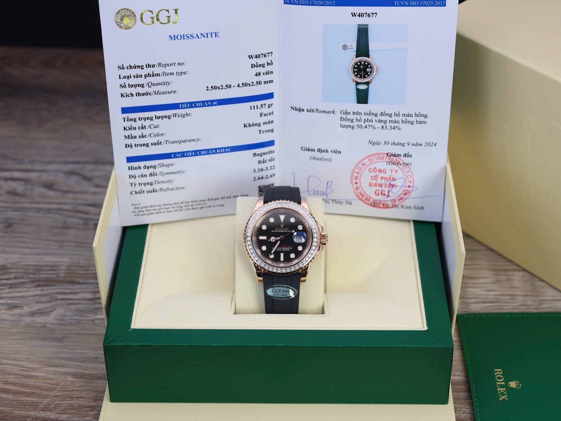 Dong-Ho-Rolex-Yacht-Master-Che-Tac-Boc-Vang-Dinh-Kim-Cuong-Moissanite-Baguette-Hong-Kong-40mm-12-1