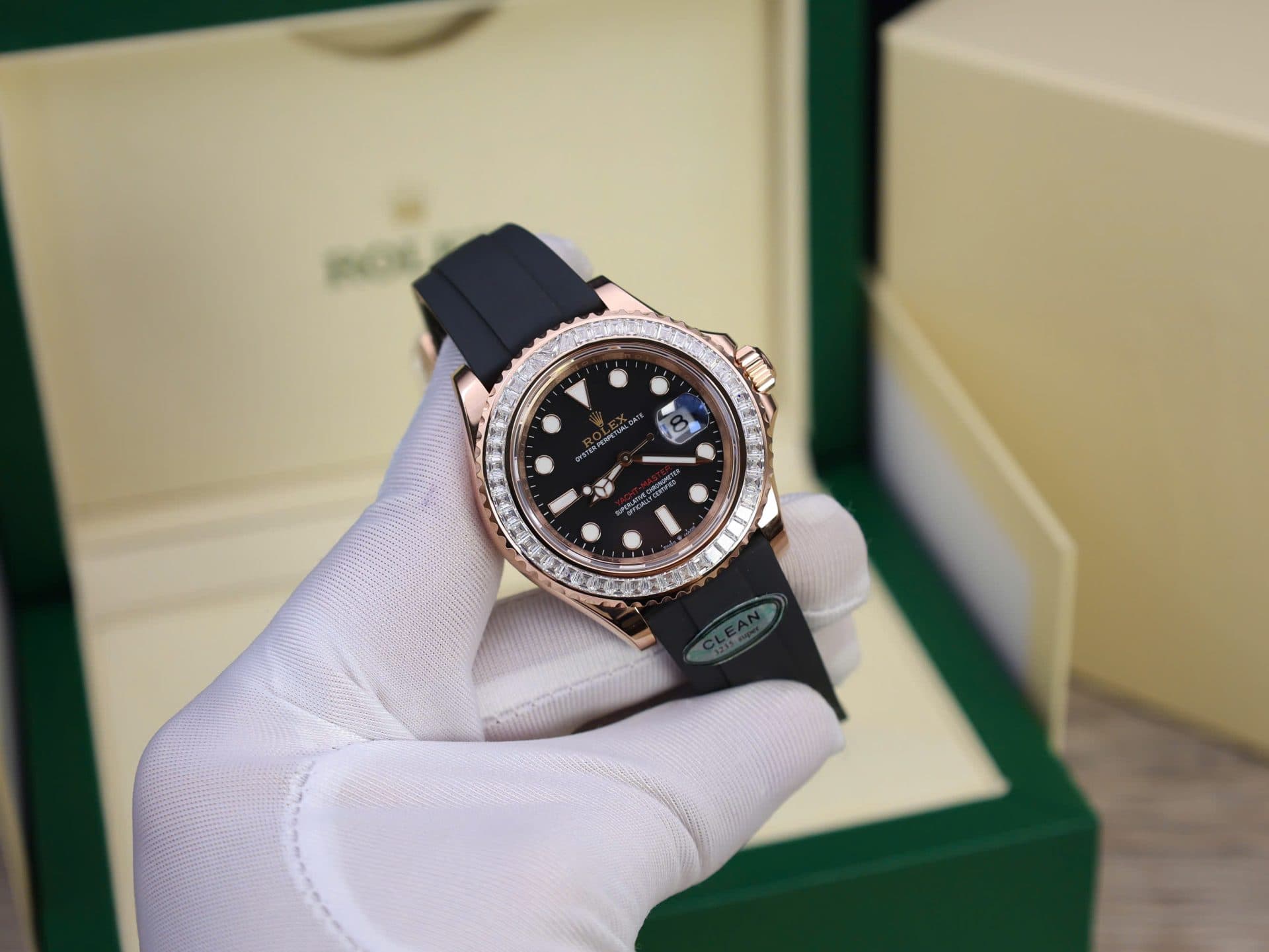 Dong-Ho-Rolex-Yacht-Master-Che-Tac-Boc-Vang-Dinh-Kim-Cuong-Moissanite-Baguette-Hong-Kong-40mm-5-1